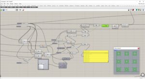 Developing 3d panels from variations - Persian House of 2050